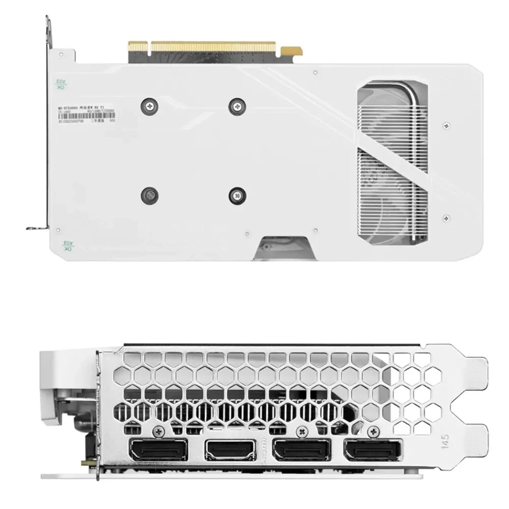 MAXSUN Graphics Cards RTX 4060 Terminator 8G GDDR6 GPU 128bit PCI Express 4.0 X8 Gaming Video Card Desktop Computer Components