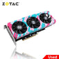 2024 Used ZOTAC GeForce RTX 3070-8GD6 X-GAMING Video Cards RTX 3070 8GB GDDR6 256bit GPU Graphic Card