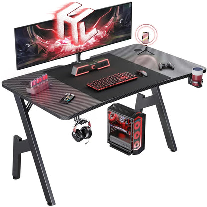 47/55Inch Gaming Desk Gamer Gaming Table Computer Desk PC Workstation