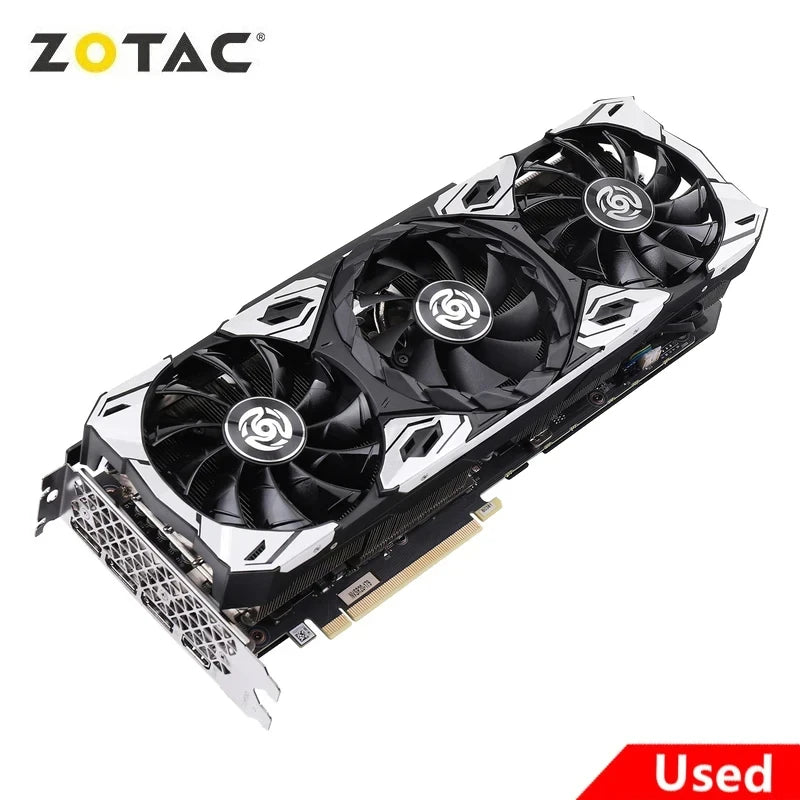 2024 Used ZOTAC GeForce RTX 3070-8GD6 X-GAMING Video Cards RTX 3070 8GB GDDR6 256bit GPU Graphic Card