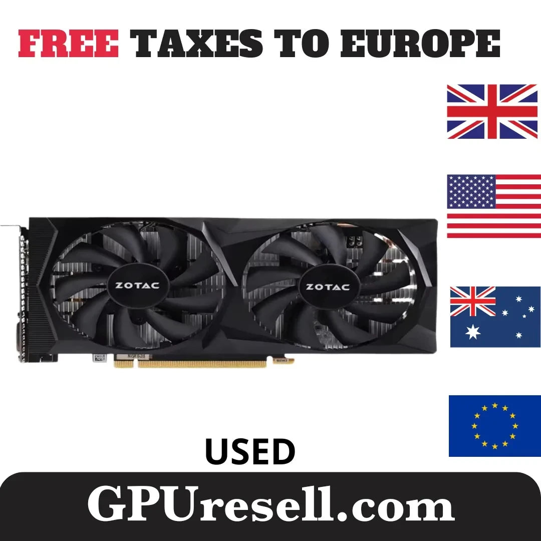 2024 Used GTX 1660Ti 6GB 1660 Super GAMING Video Cards GTX 1660 Ti 6G GDDR6 192bit GPU Graphic Card