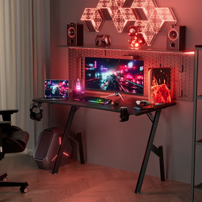 47/55Inch Gaming Desk Gamer Gaming Table Computer Desk PC Workstation